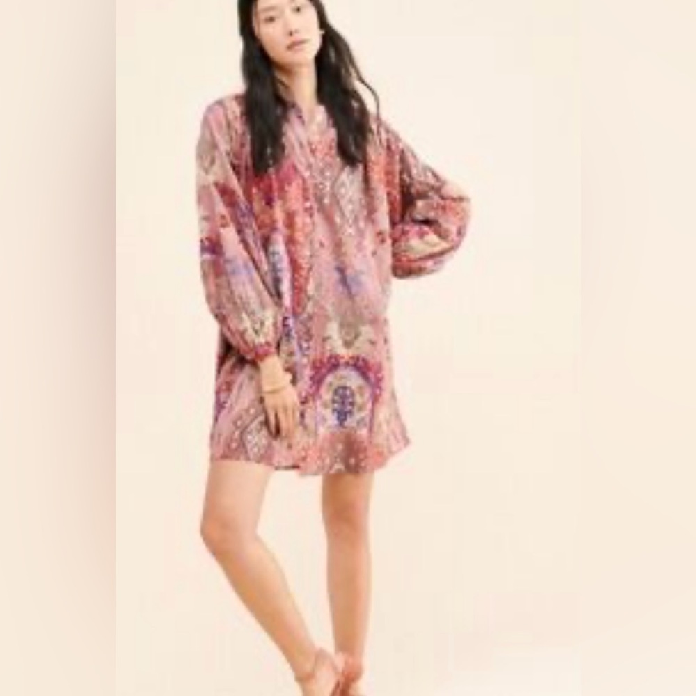 NWOT size Small CHUFY printed Ghita mini dress